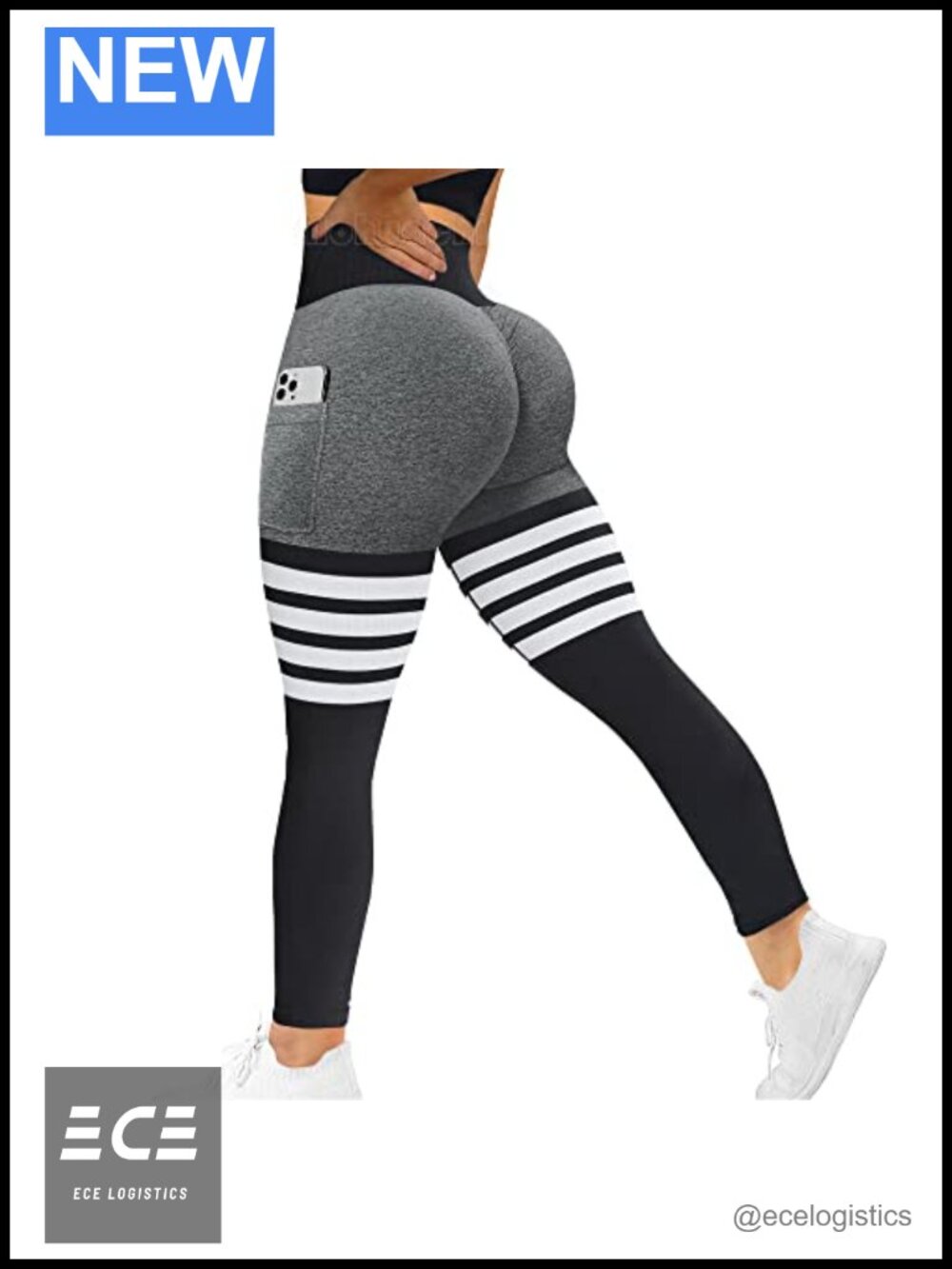 High Waisted Seamless Leggings Tummy Control Butt Lifting Yoga Pants